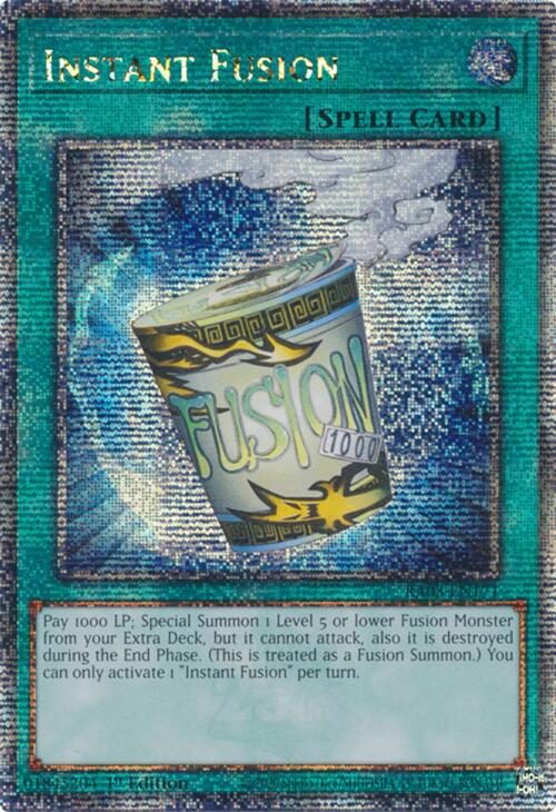 Instant Fusion (Quarter Century Secret Rare) [RA03-EN171] Quarter Century Secret Rare | Chromatic Games