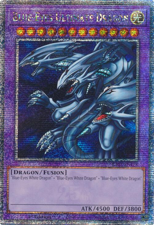 Blue-Eyes Ultimate Dragon (Quarter Century Secret Rare) [RA03-EN178] Quarter Century Secret Rare | Chromatic Games