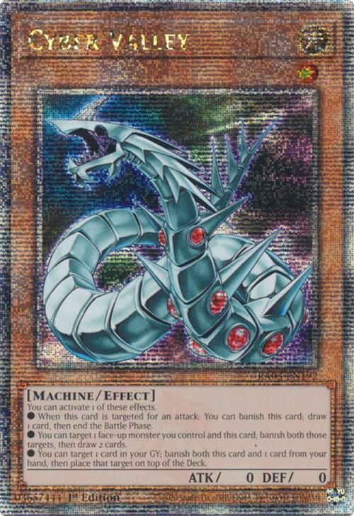 Cyber Valley (Quarter Century Secret Rare) [RA03-EN192] Quarter Century Secret Rare | Chromatic Games