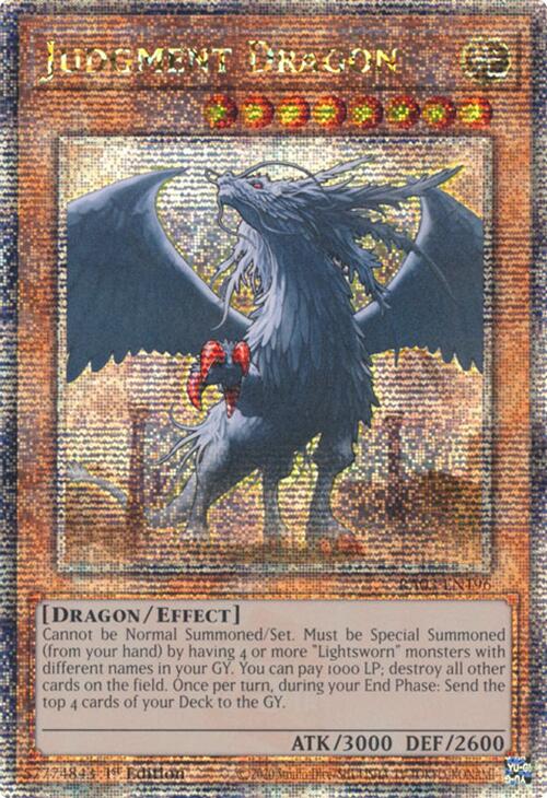 Judgment Dragon (Quarter Century Secret Rare) [RA03-EN196] Quarter Century Secret Rare | Chromatic Games