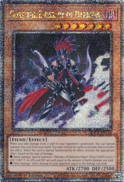 Gorz the Emissary of Darkness (Quarter Century Secret Rare) [RA03-EN210] Quarter Century Secret Rare | Chromatic Games