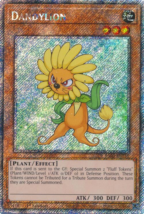 Dandylion (Platinum Secret Rare) [RA03-EN211] Platinum Secret Rare | Chromatic Games