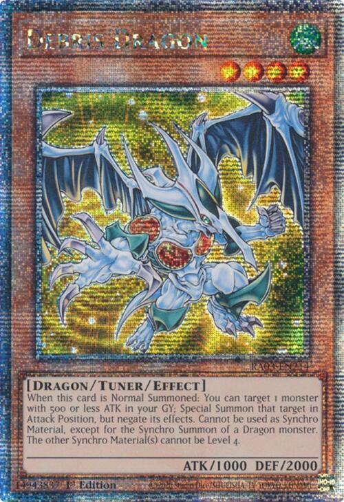 Debris Dragon (Quarter Century Secret Rare) [RA03-EN214] Quarter Century Secret Rare | Chromatic Games