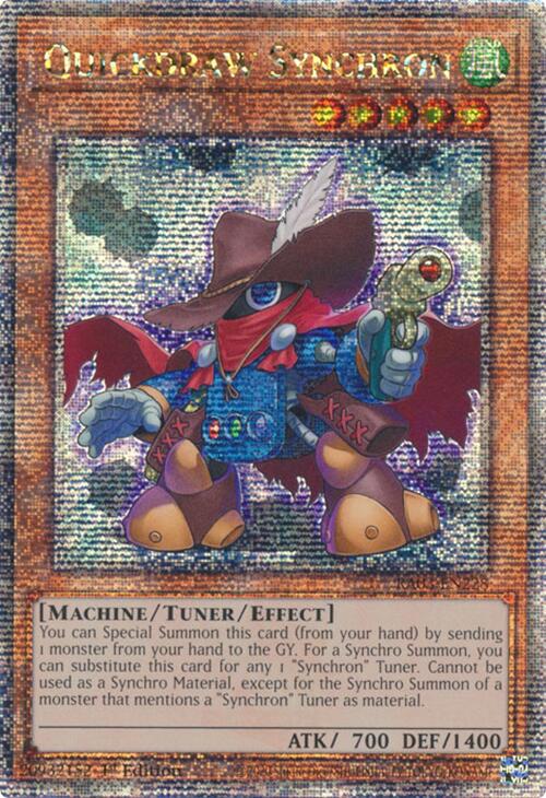 Quickdraw Synchron (Quarter Century Secret Rare) [RA03-EN228] Quarter Century Secret Rare | Chromatic Games