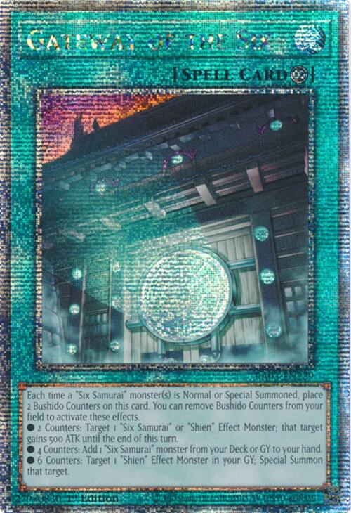 Gateway of the Six (Quarter Century Secret Rare) [RA03-EN229] Quarter Century Secret Rare | Chromatic Games