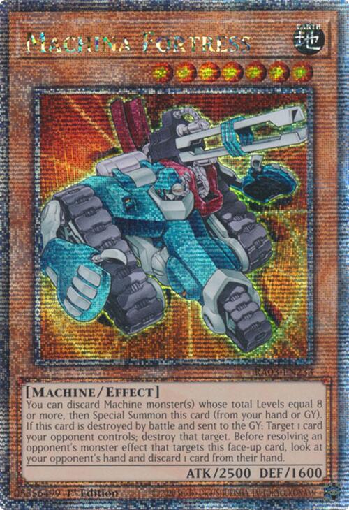 Machina Fortress (Quarter Century Secret Rare) [RA03-EN233] Quarter Century Secret Rare | Chromatic Games