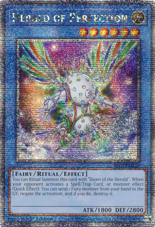 Herald of Perfection (Quarter Century Secret Rare) [RA03-EN237] Quarter Century Secret Rare | Chromatic Games
