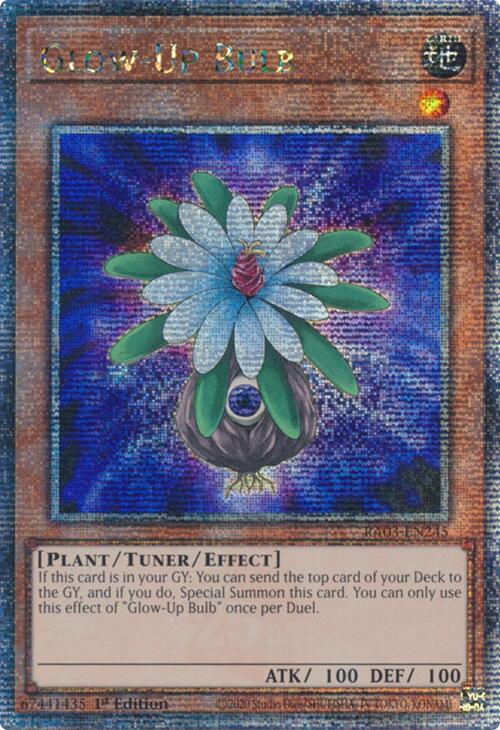 Glow-Up Bulb (Quarter Century Secret Rare) [RA03-EN245] Quarter Century Secret Rare | Chromatic Games