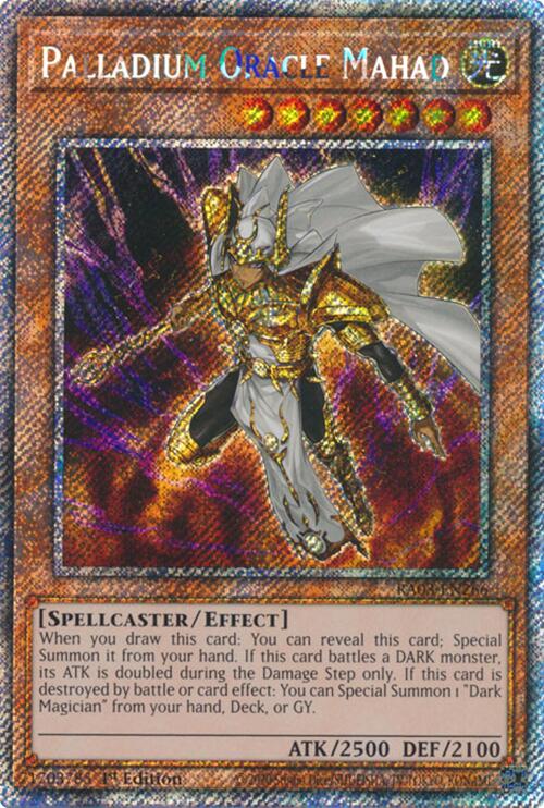 Palladium Oracle Mahad (Platinum Secret Rare) [RA03-EN266] Platinum Secret Rare | Chromatic Games