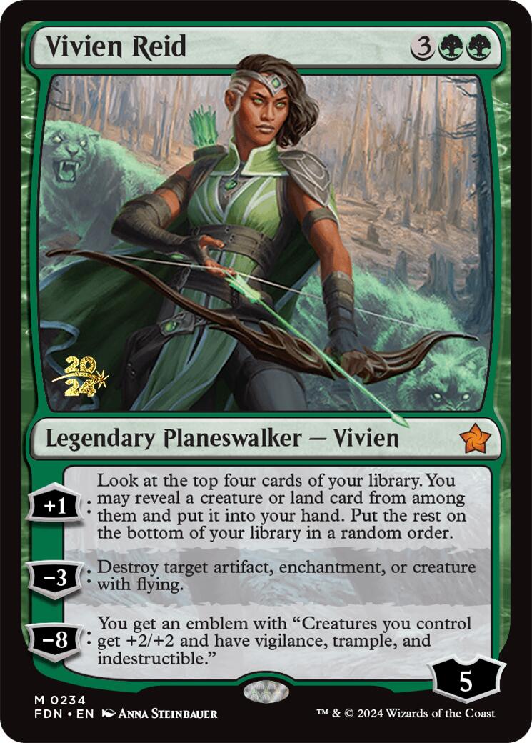 Vivien Reid [Foundations Prerelease Promos] | Chromatic Games