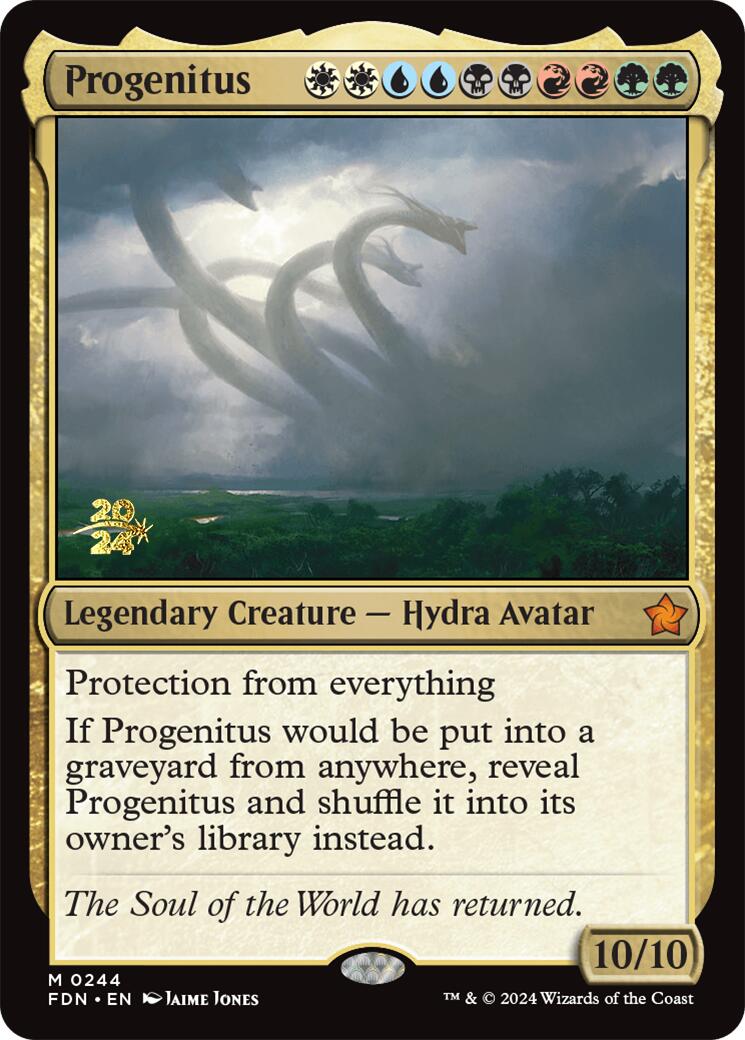 Progenitus [Foundations Prerelease Promos] | Chromatic Games