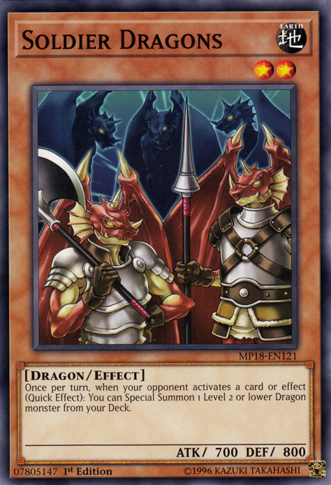 Soldier Dragons [MP18-EN121] Common | Chromatic Games