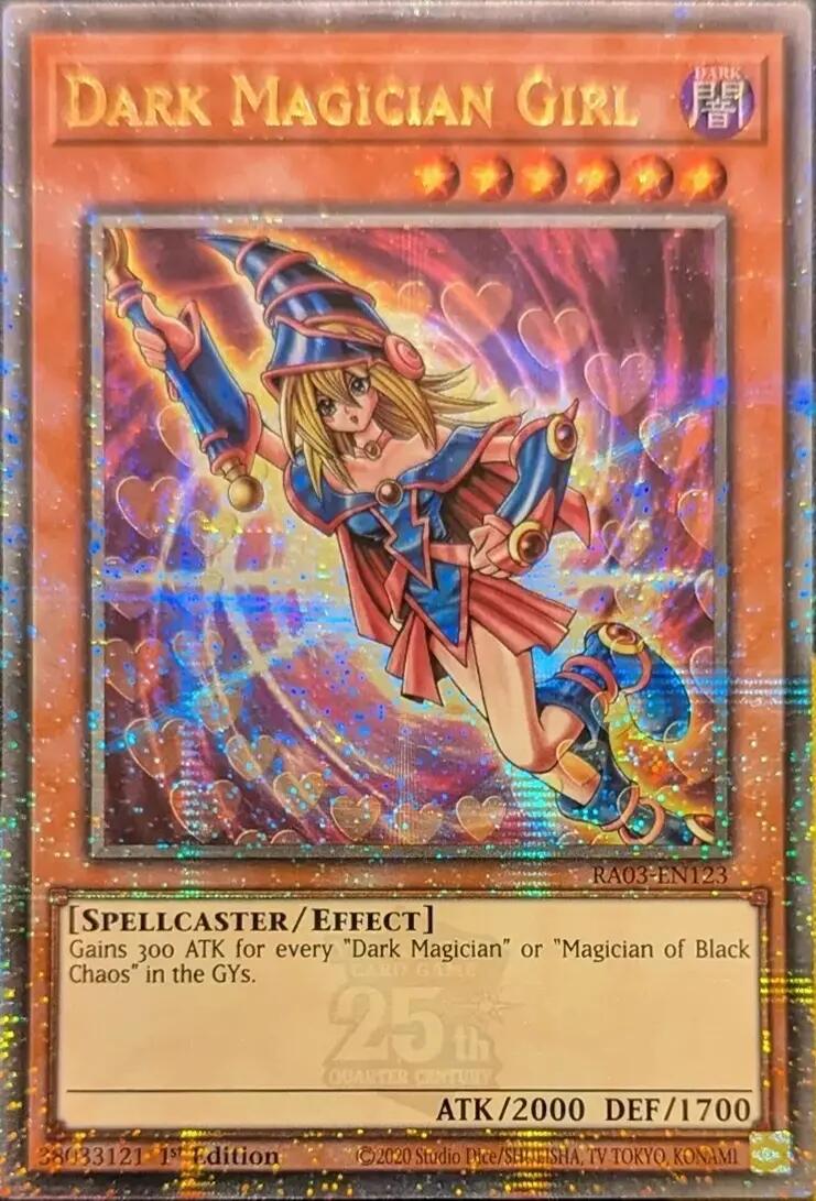 Dark Magician Girl (Quarter Century Secret Rare) (C) [RA03-EN123] Quarter Century Secret Rare | Chromatic Games