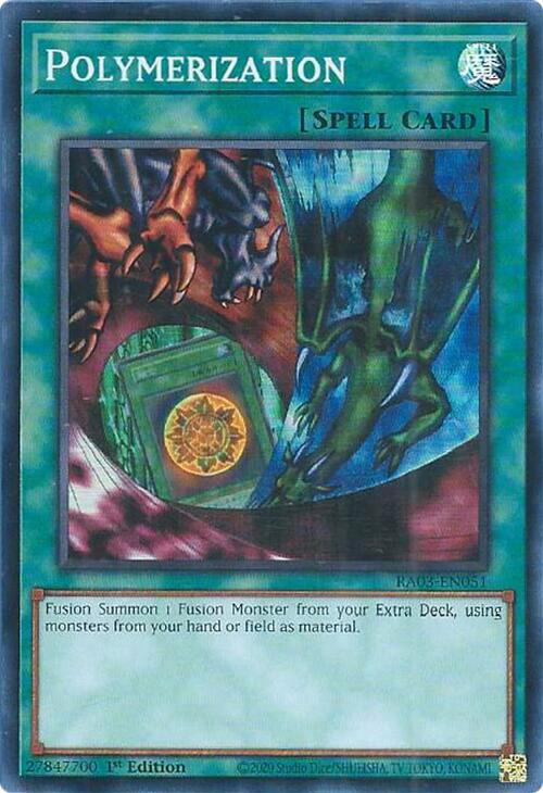 Polymerization (Alternate Art) [RA03-EN051] Super Rare | Chromatic Games