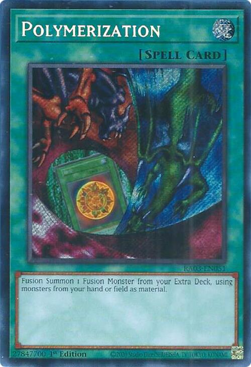 Polymerization (Alternate Art) (Secret Rare) [RA03-EN051] Secret Rare | Chromatic Games