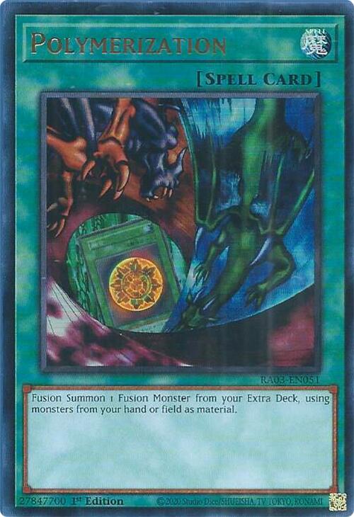 Polymerization (Alternate Art) (UR) [RA03-EN051] Ultra Rare | Chromatic Games