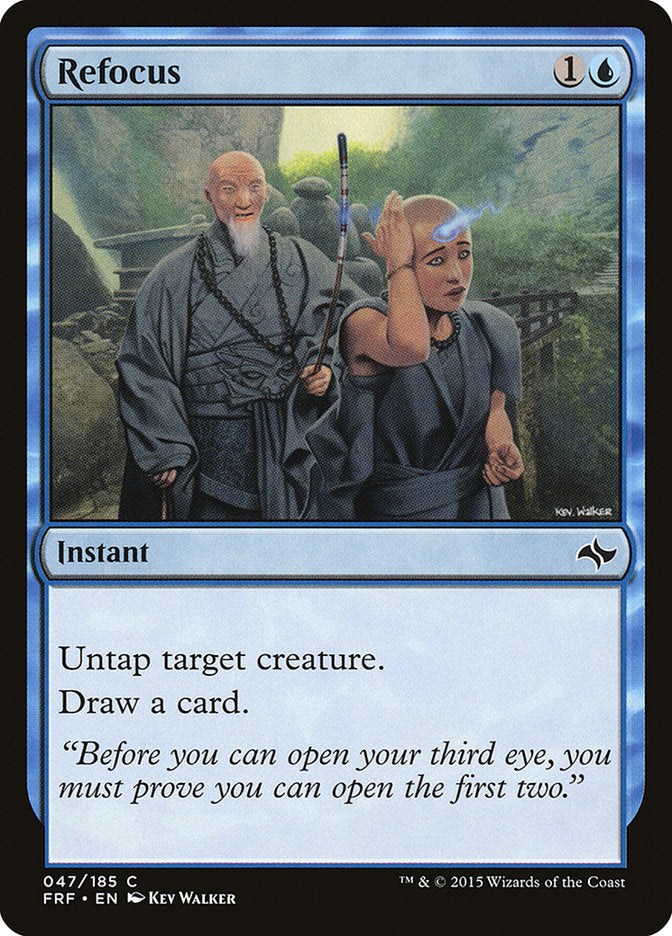 Refocus 47/185 (Fate Reforged)  | Chromatic Games