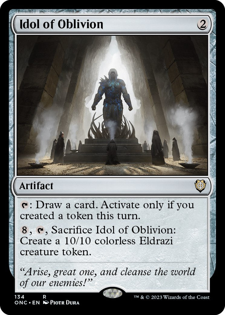 Idol of Oblivion [Phyrexia: All Will Be One Commander] | Chromatic Games