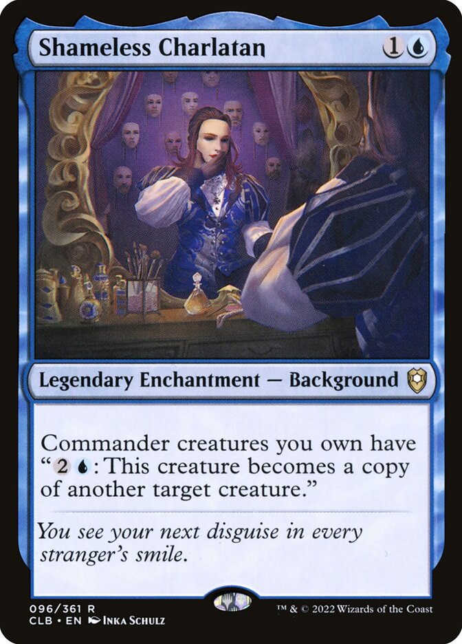 Shameless Charlatan 96 (Commander Legends: Battle for Baldur's Gate)  | Chromatic Games