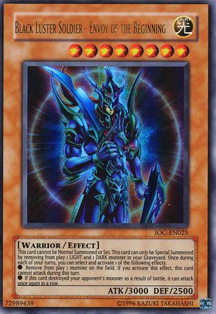 Black Luster Soldier - Envoy of the Beginning [IOC-EN025] Ultra Rare | Chromatic Games