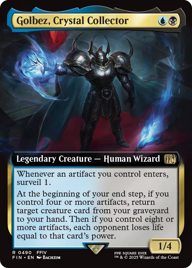 Golbez, Crystal Collector (Extended Art) [FINAL FANTASY] | Chromatic Games
