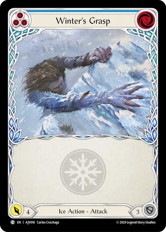 Winter's Grasp (Blue) [AJV016] (Armory Deck: Jarl Vetreidi) | Chromatic Games