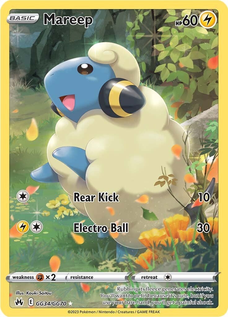 Mareep (GG34/GG70) [Sword & Shield: Crown Zenith] | Chromatic Games