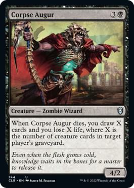 Corpse Augur 744 (Commander Legends: Battle for Baldur's Gate)  | Chromatic Games