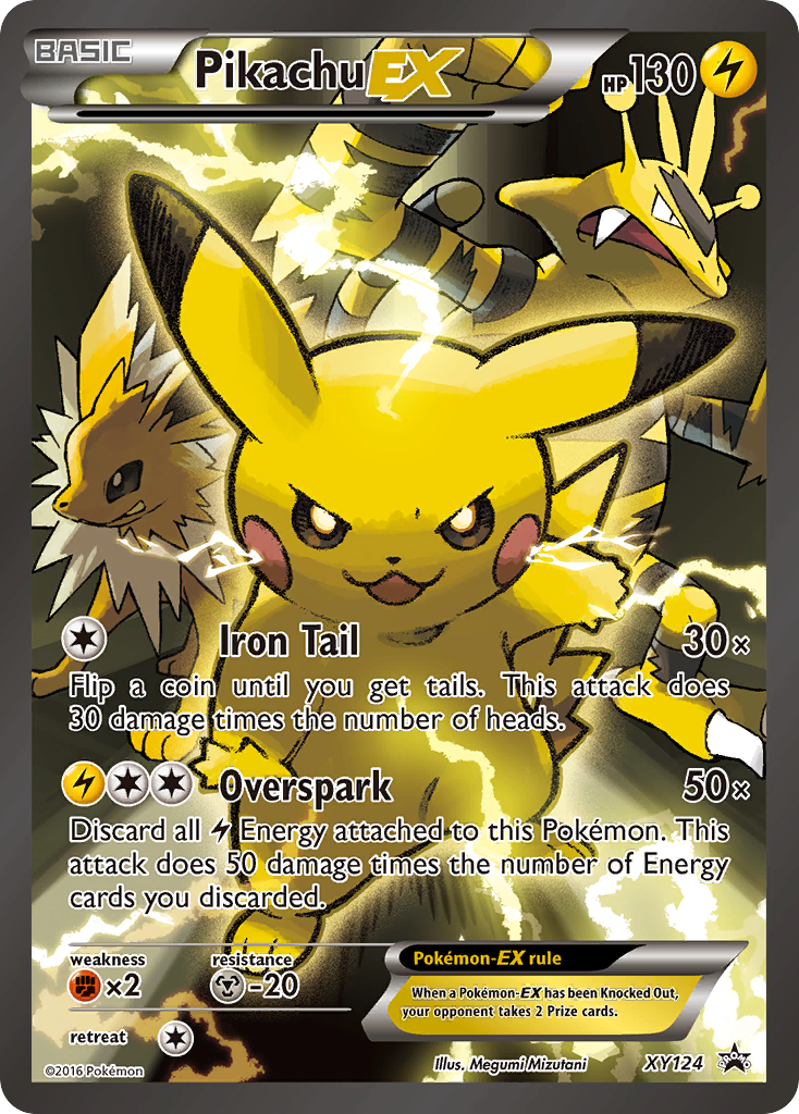 Pikachu EX (XY124) [XY: Black Star Promos] | Chromatic Games