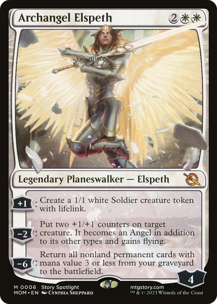 Archangel Elspeth [March of the Machine] | Chromatic Games