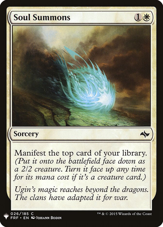 Soul Summons [Mystery Booster] | Chromatic Games