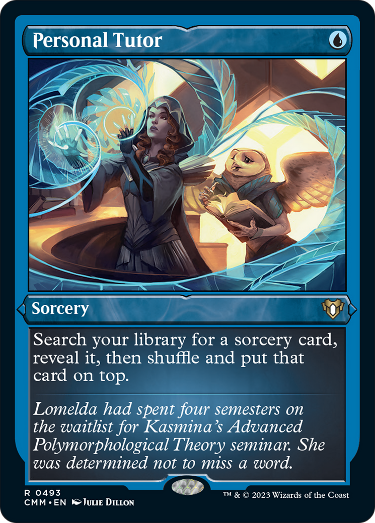 Personal Tutor (Foil Etched) [Commander Masters] | Chromatic Games