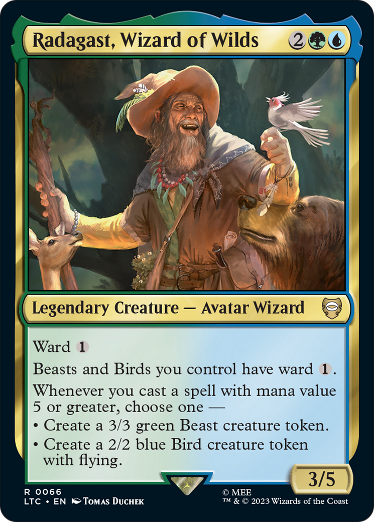 Radagast, Wizard of Wilds [The Lord of the Rings: Tales of Middle-Earth Commander] | Chromatic Games