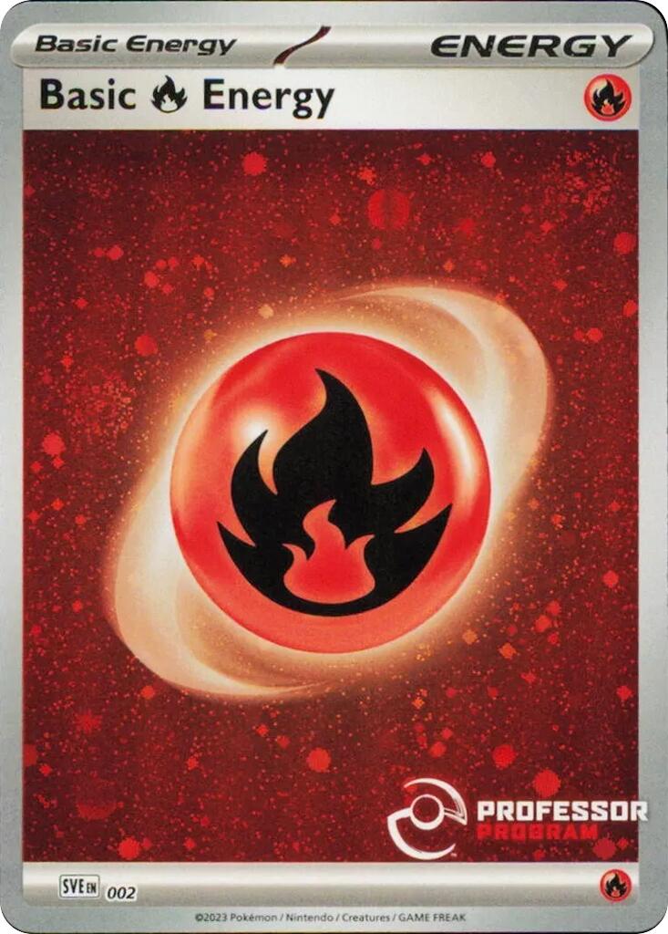 Fire Energy (002) (2023) [Professor Program Promos] | Chromatic Games