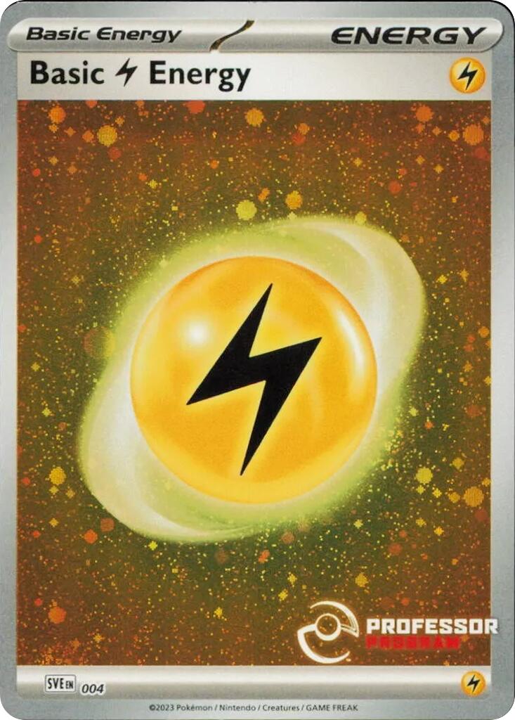 Lightning Energy (004) (2023) [Professor Program Promos] | Chromatic Games