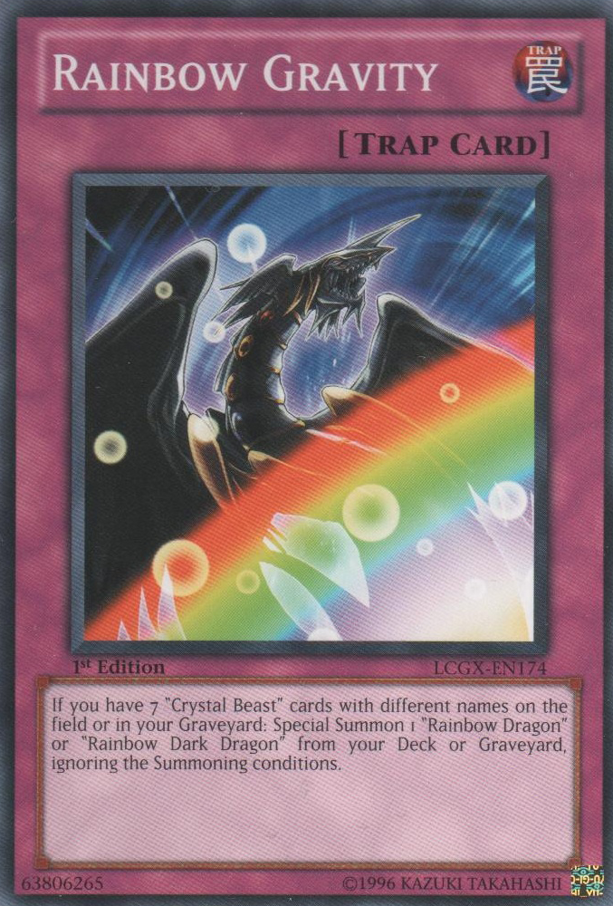 Rainbow Gravity [LCGX-EN174] Common | Chromatic Games