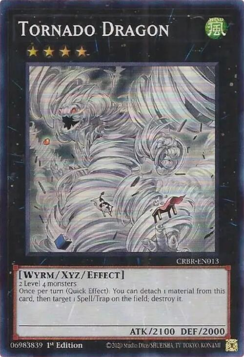 Tornado Dragon (SR) [CRBR-EN013] Super Rare | Chromatic Games