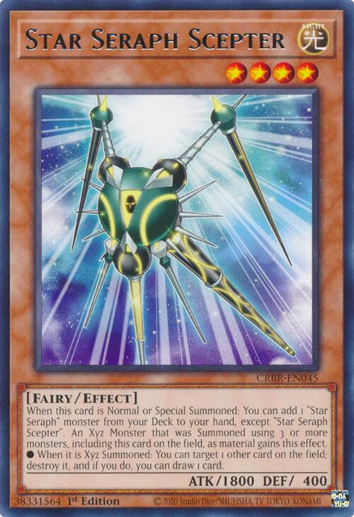 Star Seraph Scepter [CRBR-EN045] Rare | Chromatic Games