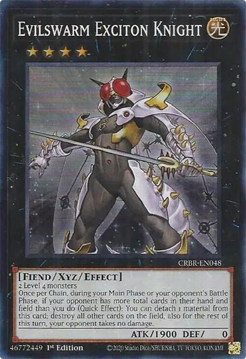 Evilswarm Exciton Knight (SR) [CRBR-EN048] Super Rare | Chromatic Games