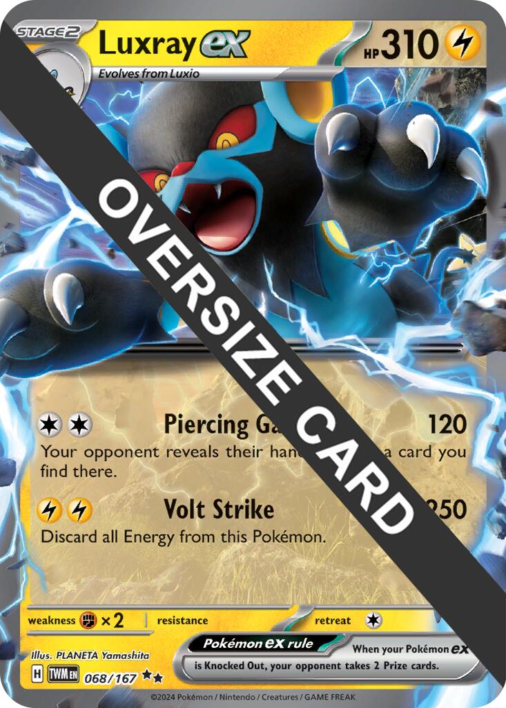 Luxray ex (068/167) (Jumbo Card) [Miscellaneous Cards] | Chromatic Games