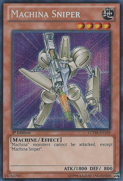Machina Sniper [LCYW-EN169] Secret Rare | Chromatic Games