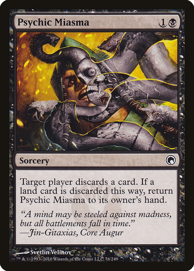 Psychic Miasma 76/249 (Scars of Mirrodin)  | Chromatic Games