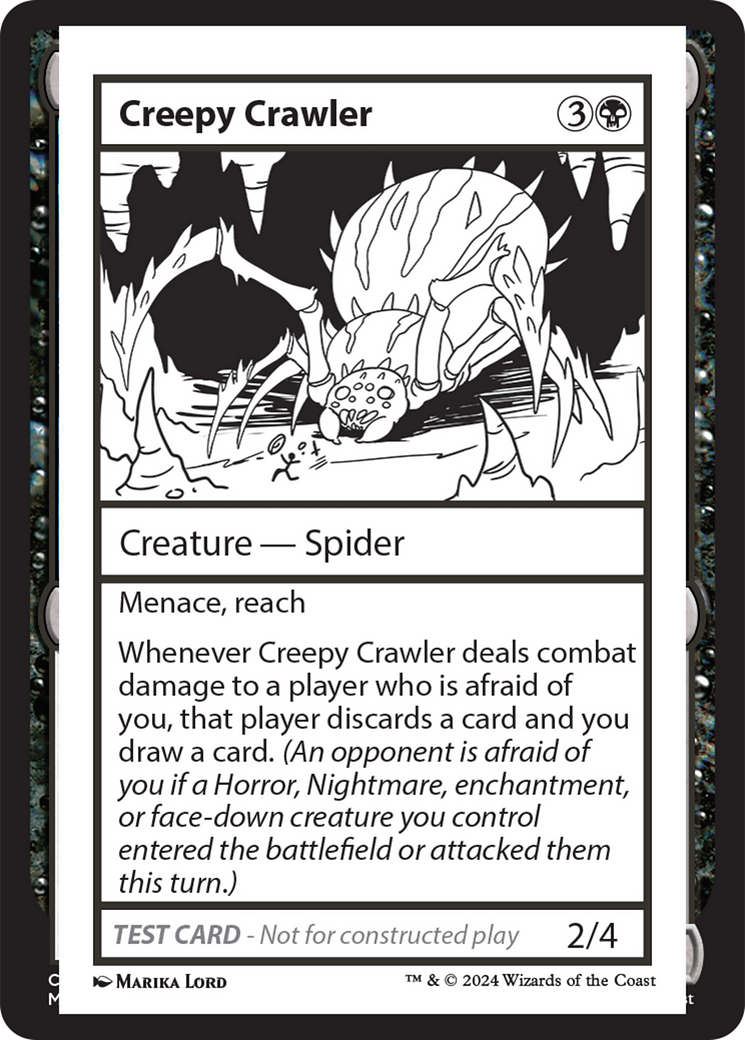 Creepy Crawler [Mystery Booster 2 Playtest Cards] | Chromatic Games