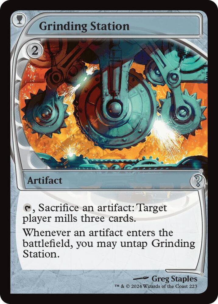 Grinding Station 223/390 (Mystery Booster 2)  - Future Sight Foil | Chromatic Games