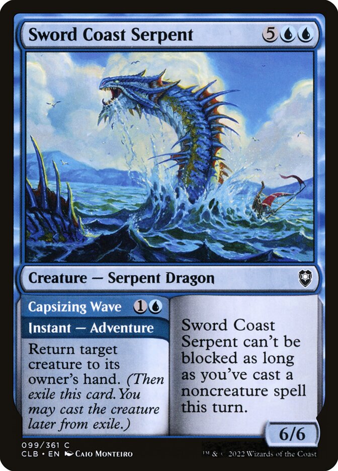 Sword Coast Serpent 99 (Commander Legends: Battle for Baldur's Gate)  | Chromatic Games