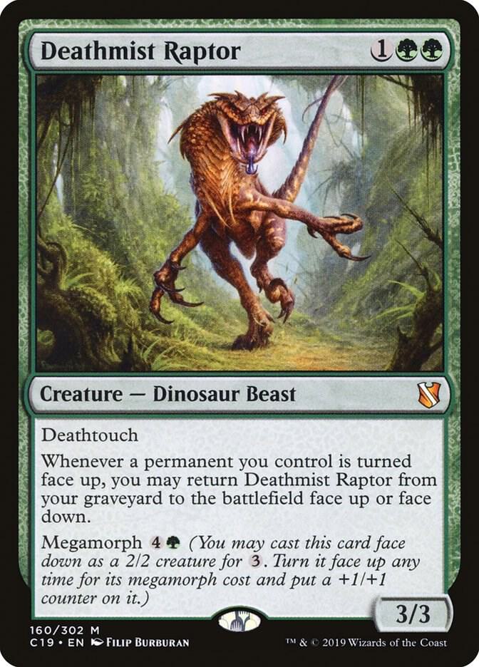 Deathmist Raptor 160/302 (Commander 2019)  | Chromatic Games