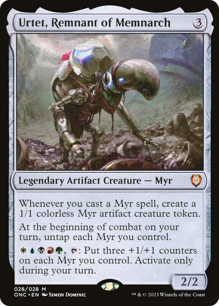 Urtet, Remnant of Memnarch [Phyrexia: All Will Be One Commander] | Chromatic Games