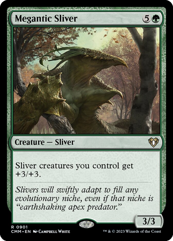 Megantic Sliver 901/451 (Commander Masters)  | Chromatic Games