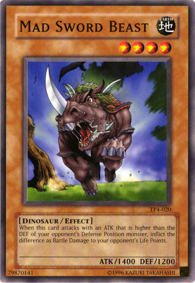 Mad Sword Beast [TP4-020] Common | Chromatic Games