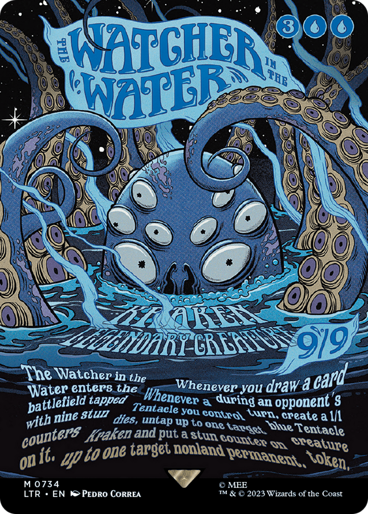 The Watcher in the Water (Borderless Poster) [The Lord of the Rings: Tales of Middle-Earth] | Chromatic Games